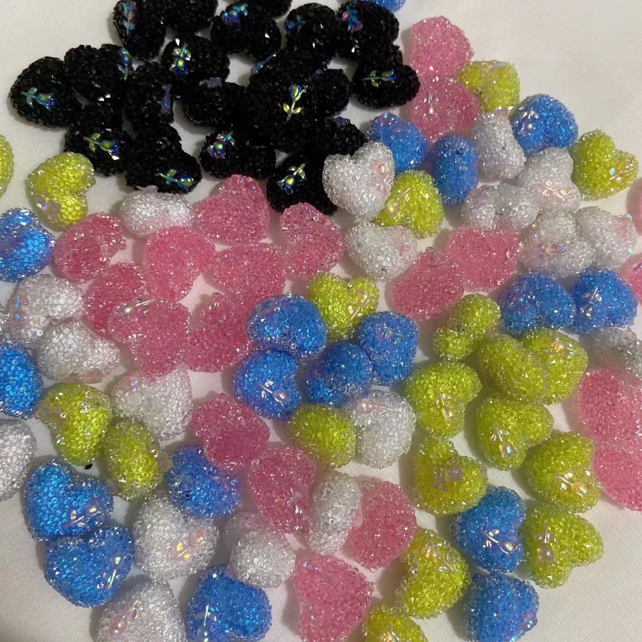 Heart Sugar DIY Beads Pen Decor
