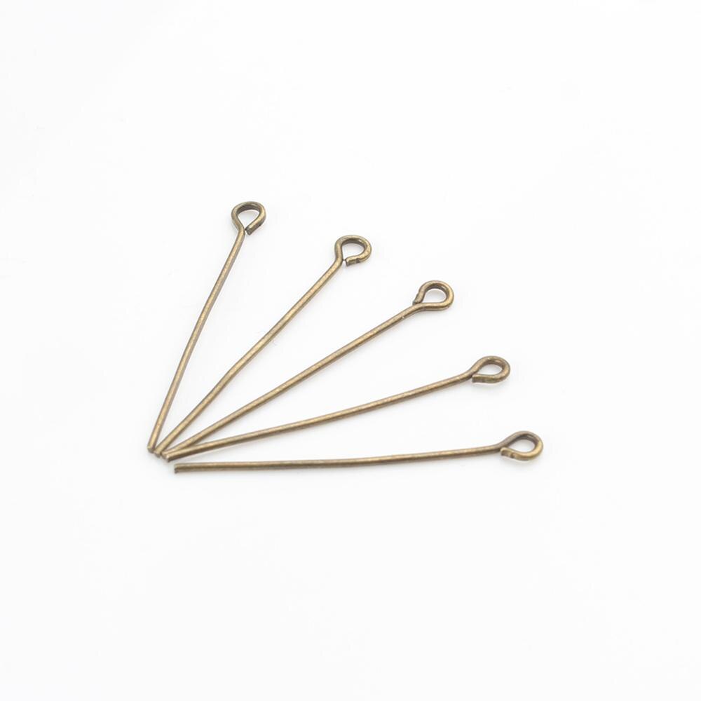 100pcs Mixed Eye Head Pins Jewelry Making