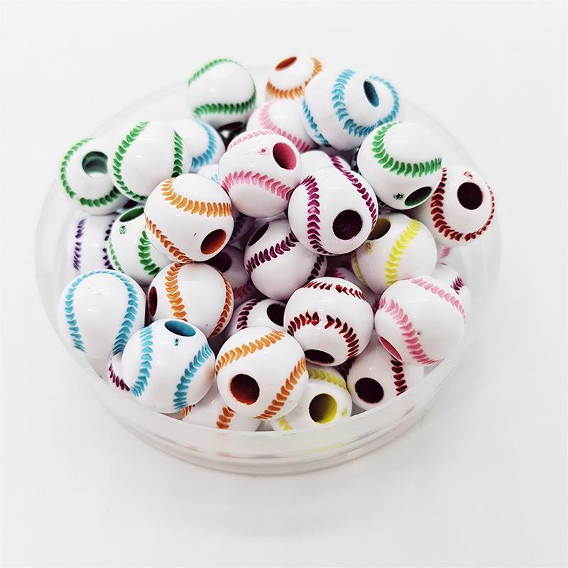 Macaron Color Acrylic DIY Beads Charms