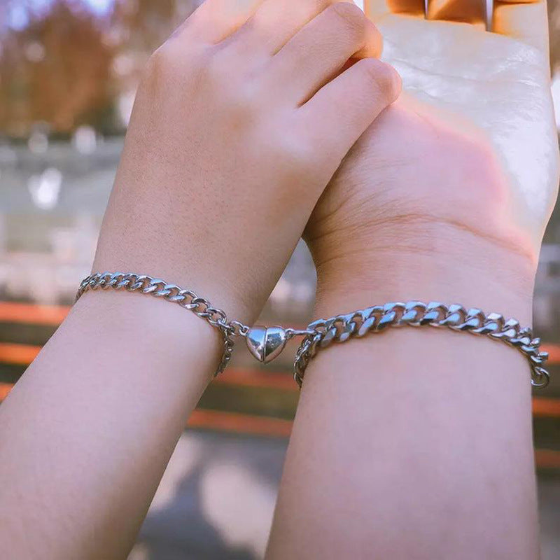 Alloy Couple Magnets Bracelets