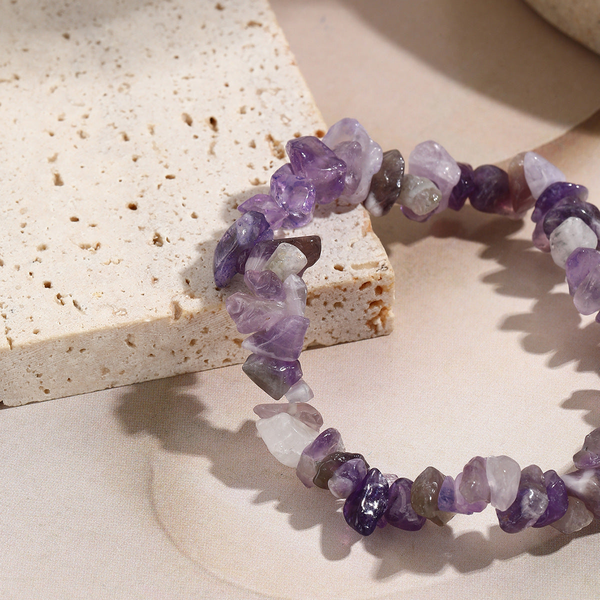 Crystal Irregular Beads Bracelets
