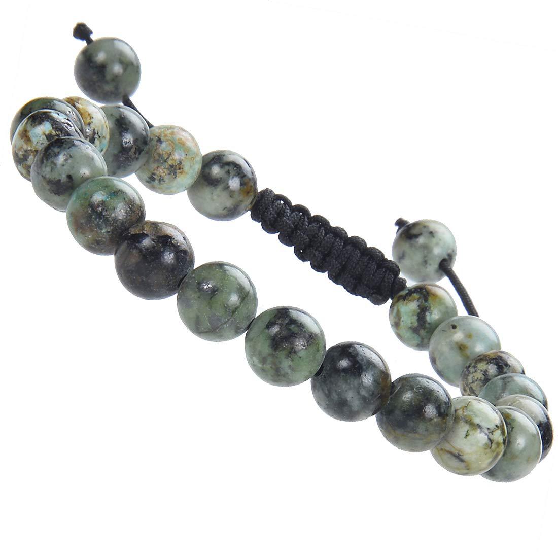 Crystal Agate Bead String Bracelets