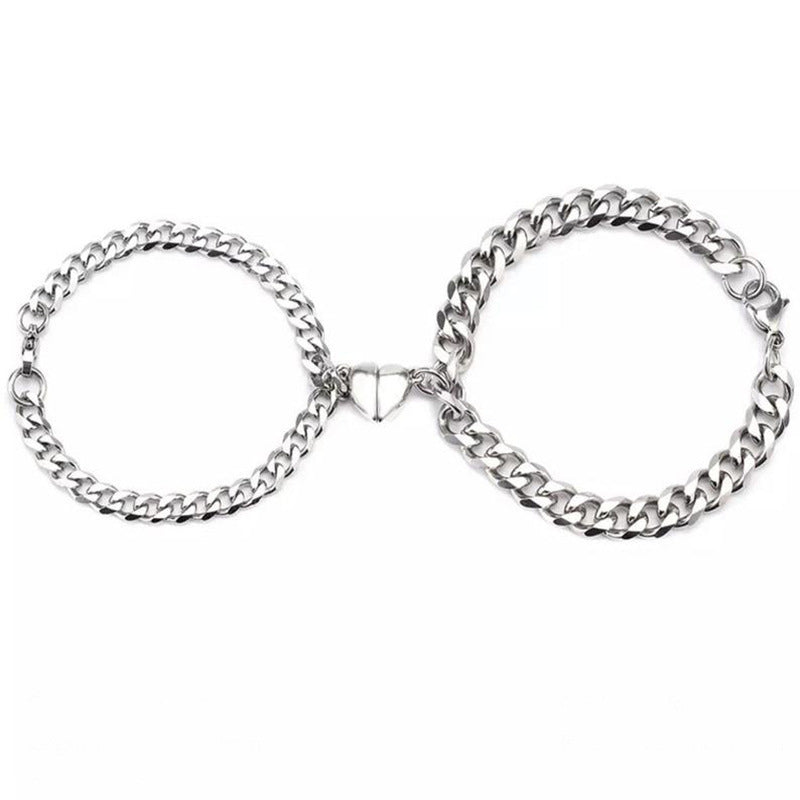 Alloy Couple Magnets Bracelets