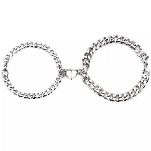 Alloy Couple Magnets Bracelets