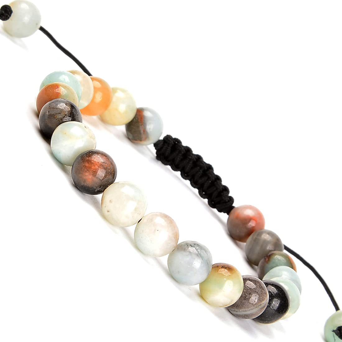 Crystal Agate Bead String Bracelets