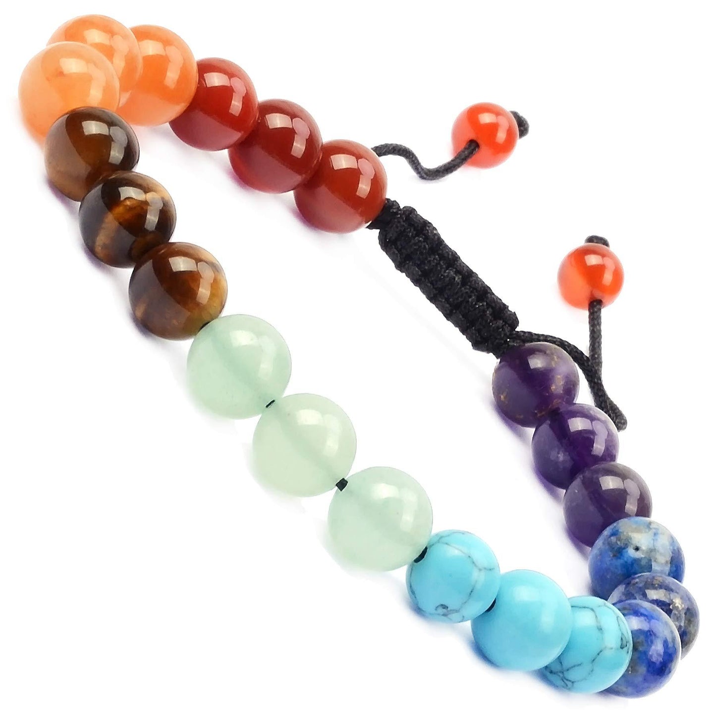 Crystal Agate Bead String Bracelets