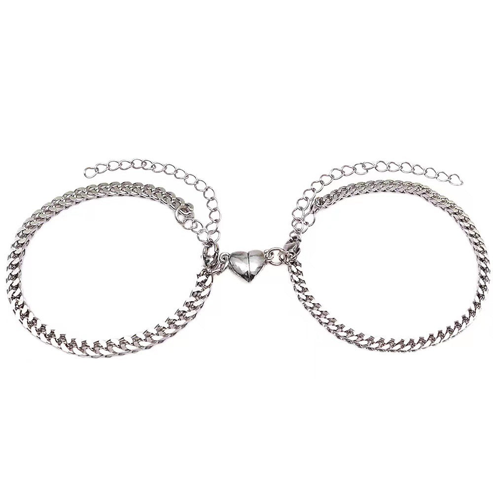 Alloy Couple Magnets Bracelets