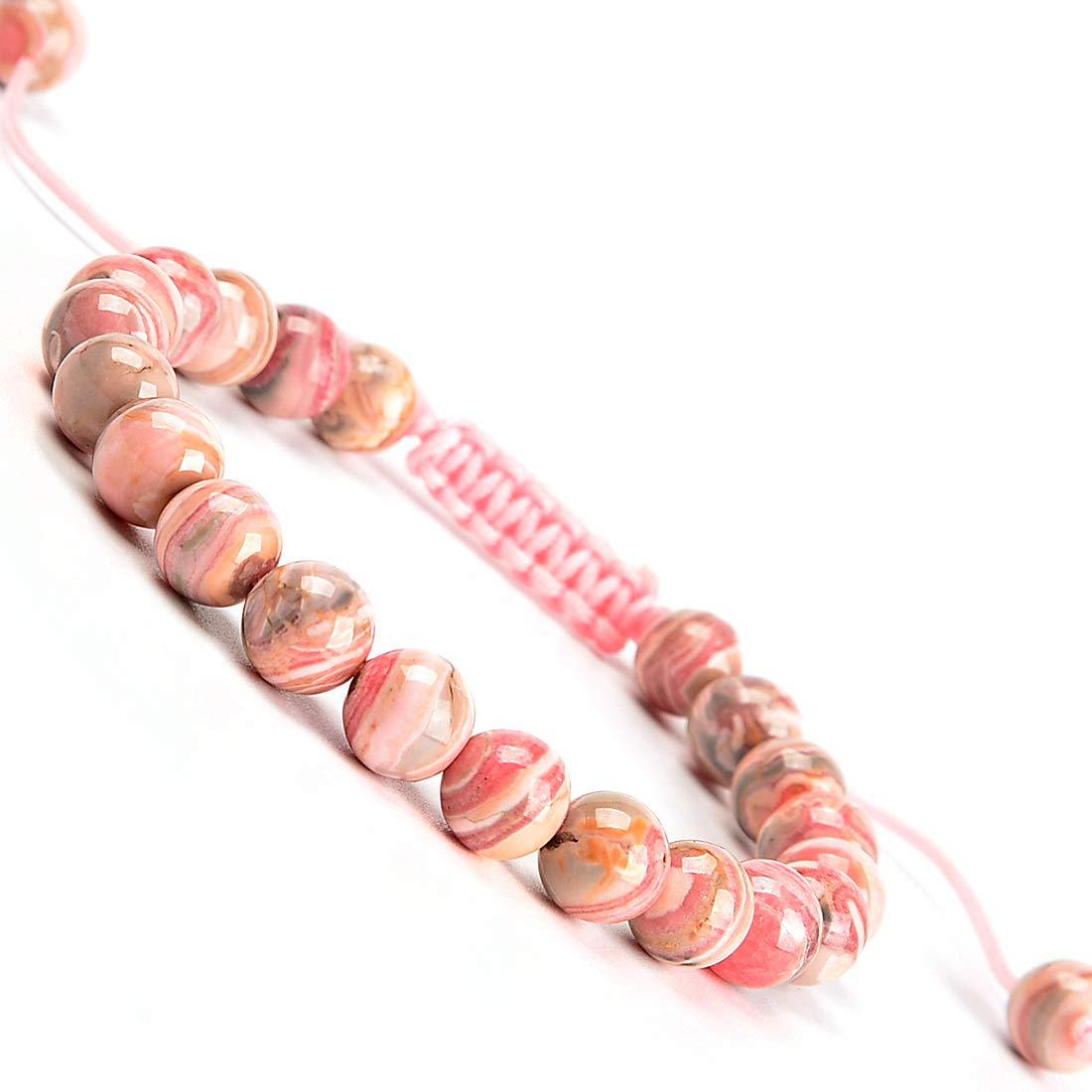 Crystal Agate Bead String Bracelets