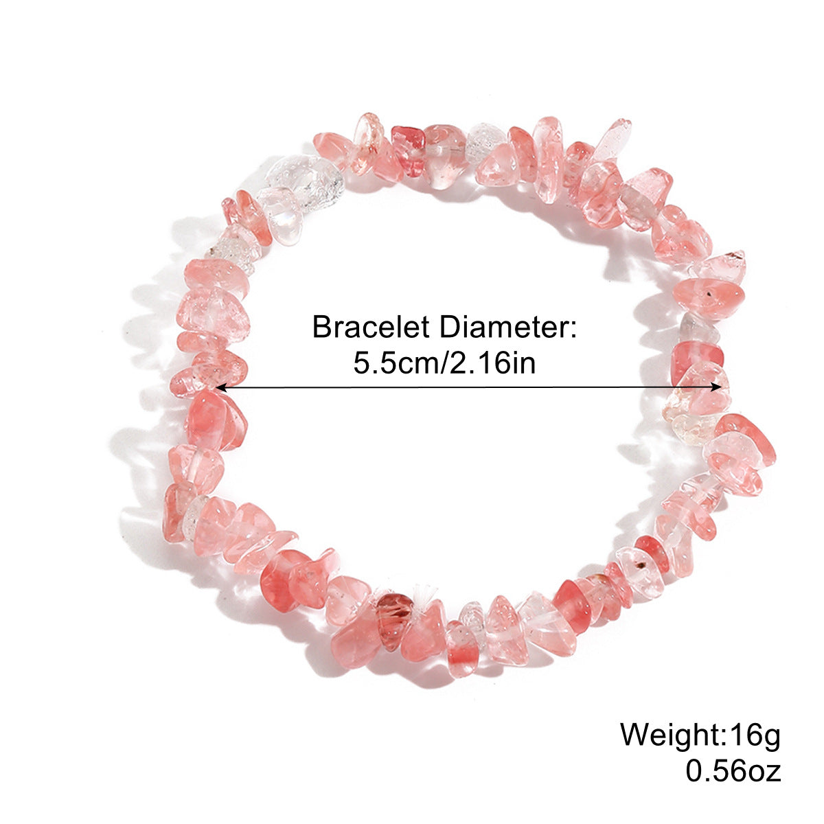 Crystal Irregular Beads Bracelets