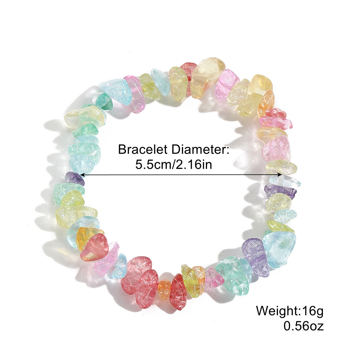 Crystal Irregular Beads Bracelets