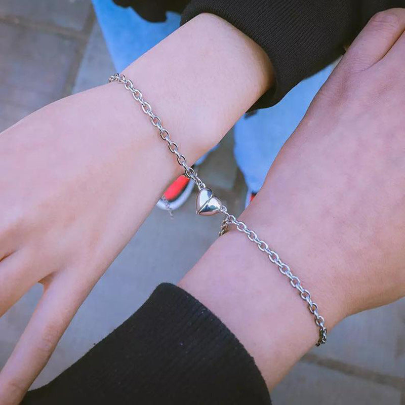 Alloy Couple Magnets Bracelets