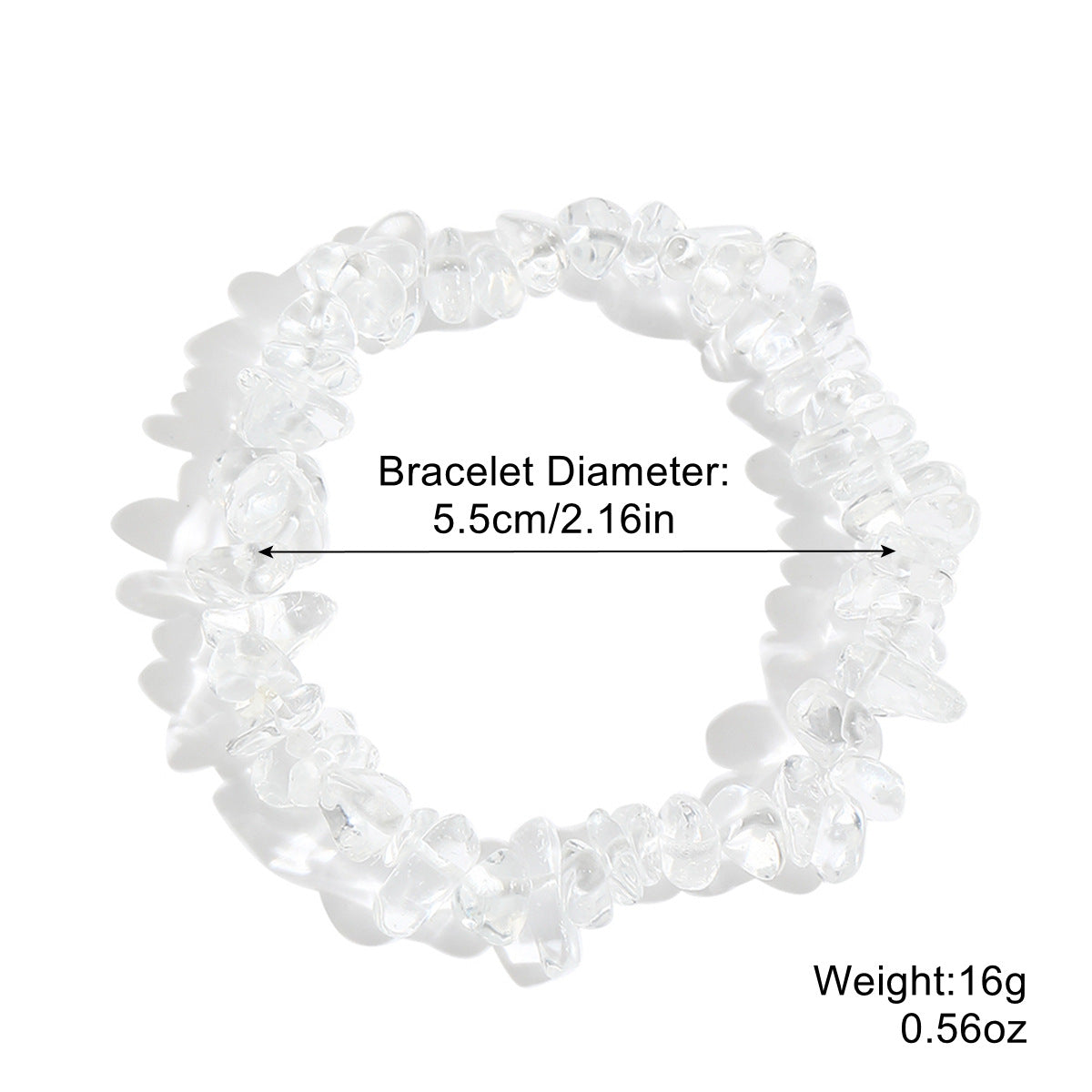 Crystal Irregular Beads Bracelets