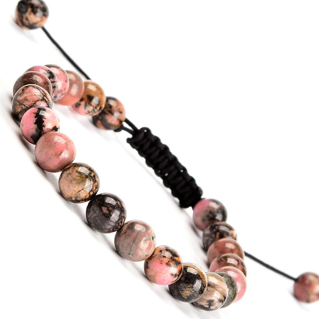 Crystal Agate Bead String Bracelets