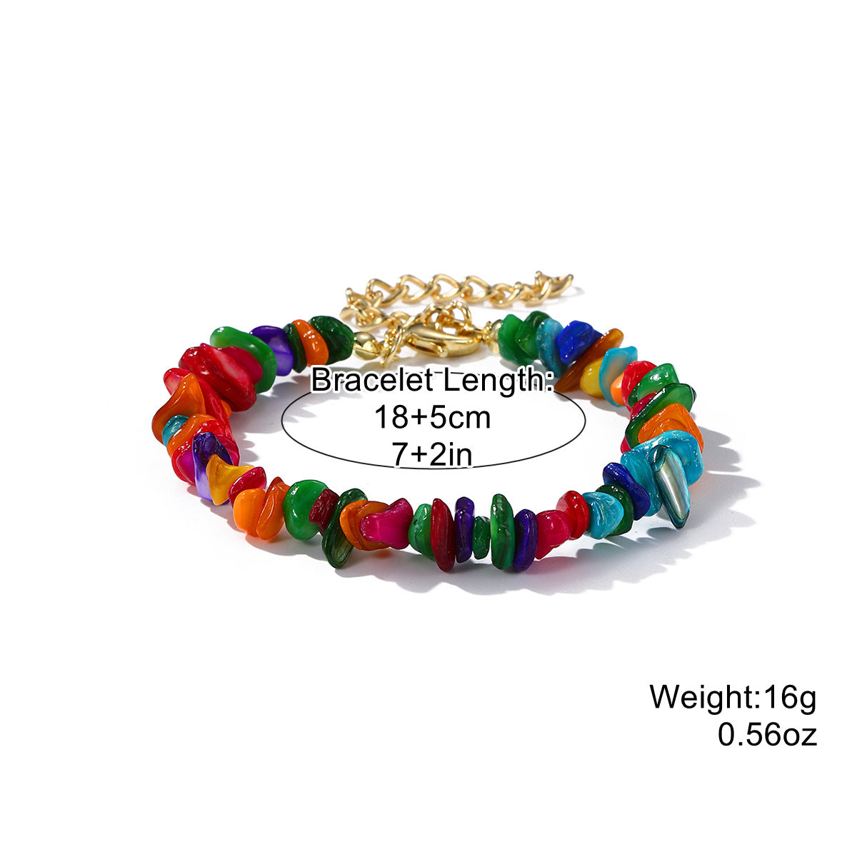 Crystal Irregular Beads Bracelets