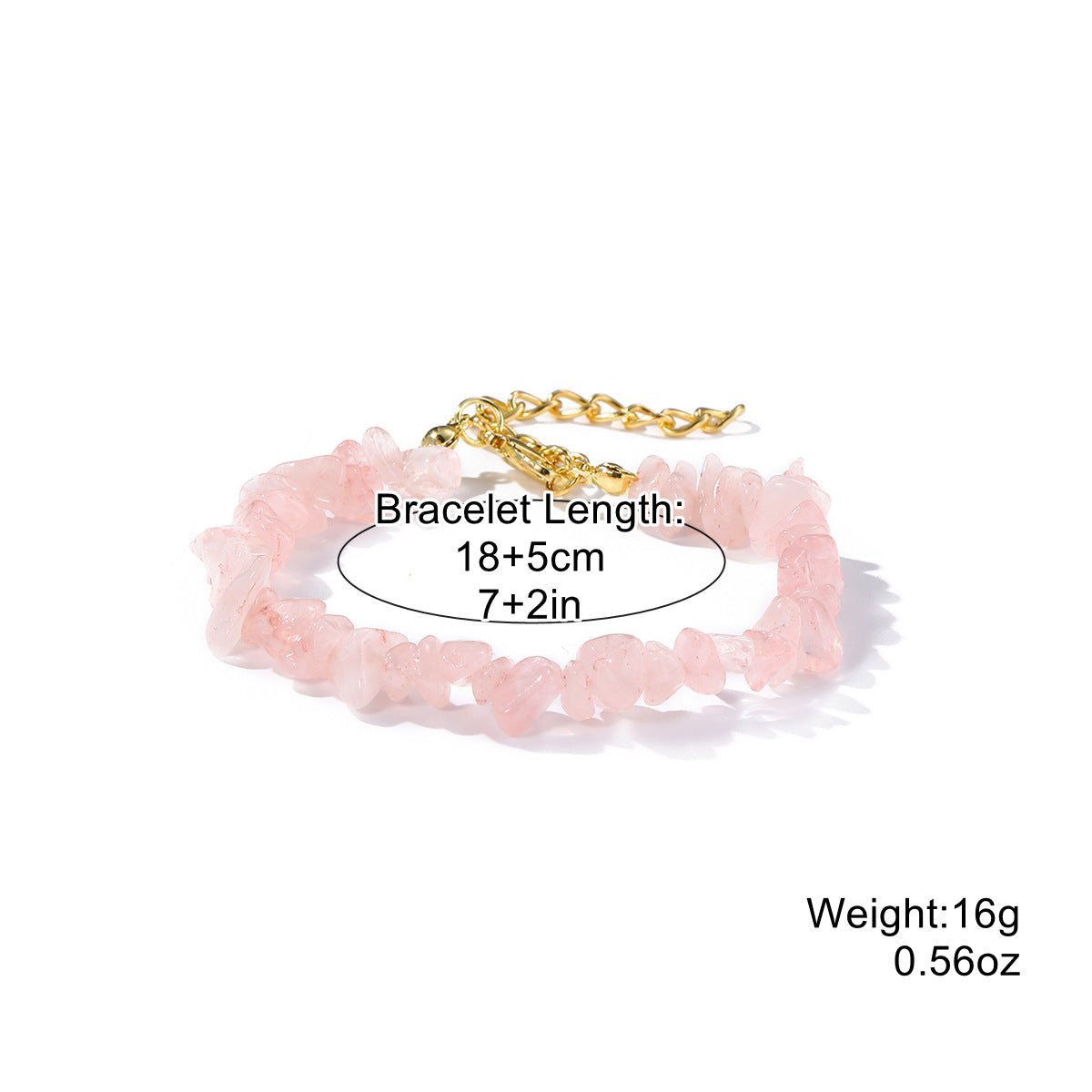 Crystal Irregular Beads Bracelets