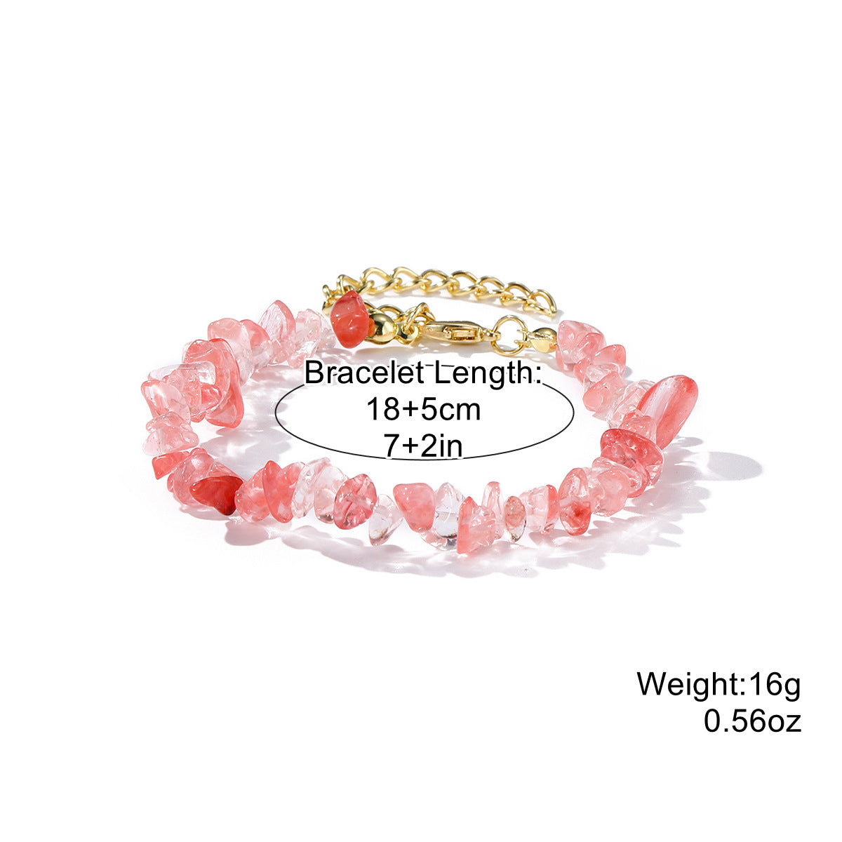 Crystal Irregular Beads Bracelets
