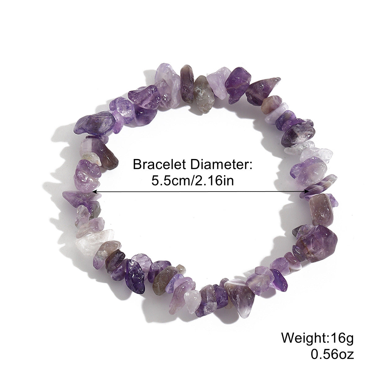 Crystal Irregular Beads Bracelets