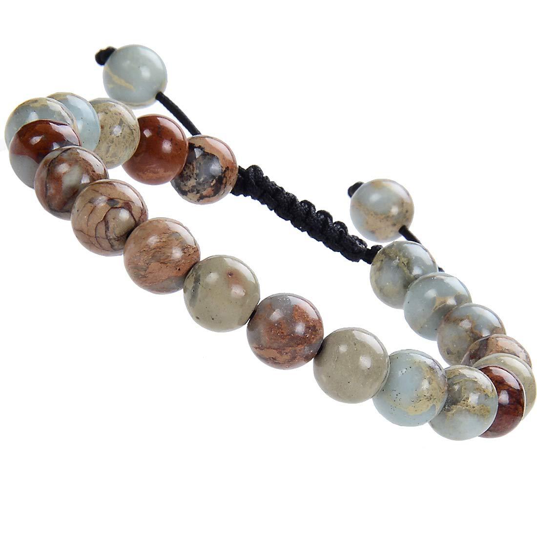 Crystal Agate Bead String Bracelets
