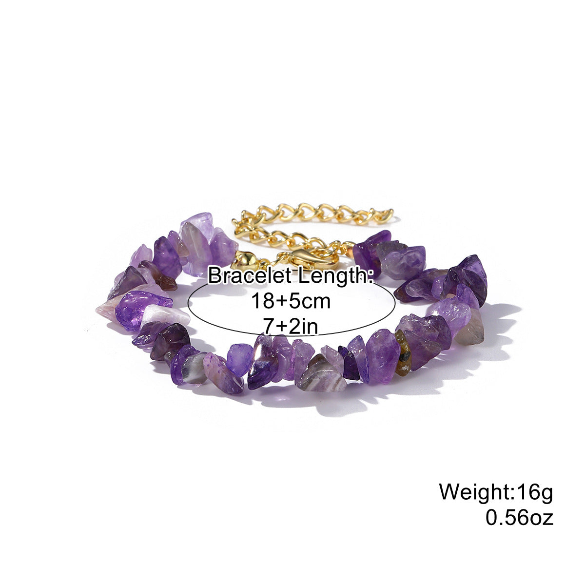 Crystal Irregular Beads Bracelets