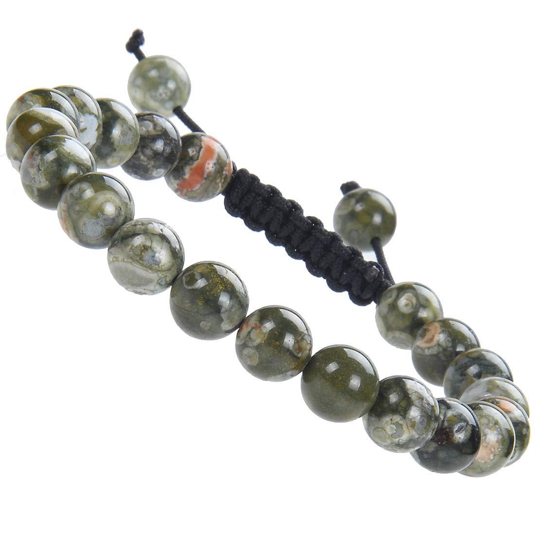 Crystal Agate Bead String Bracelets