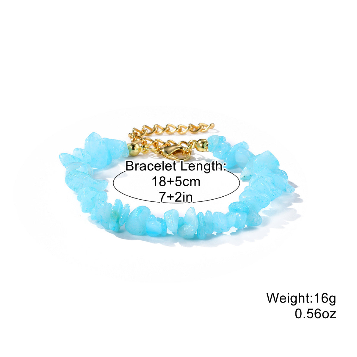 Crystal Irregular Beads Bracelets