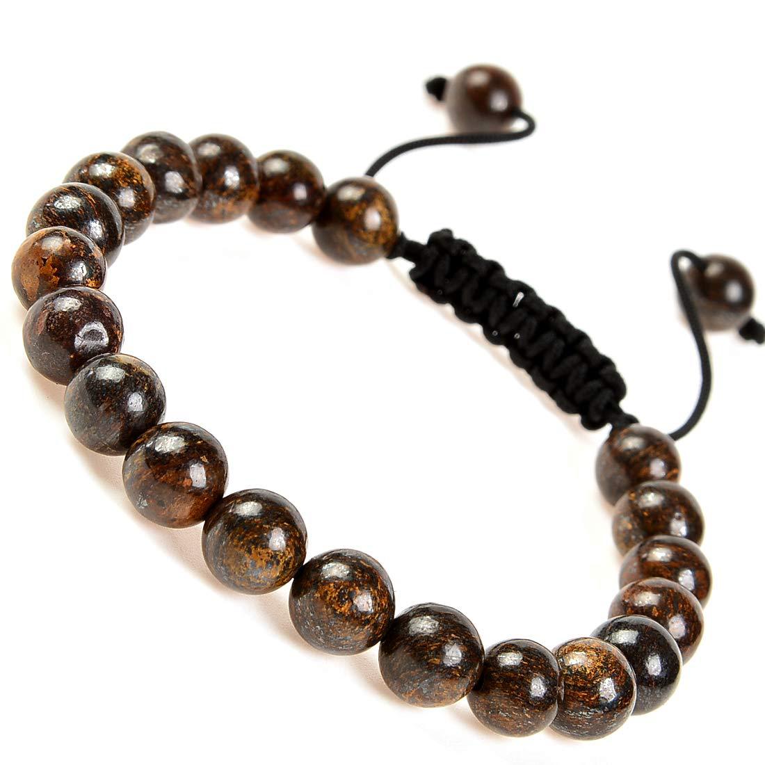Crystal Agate Bead String Bracelets