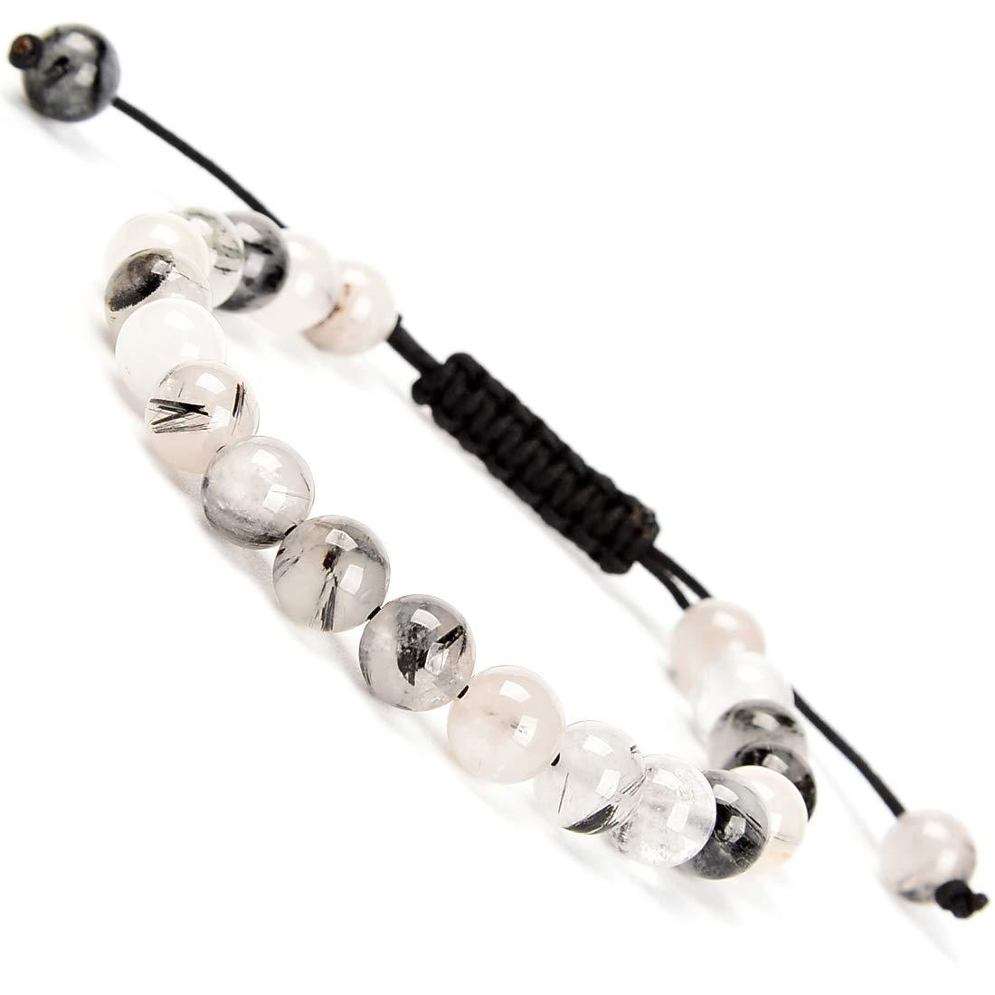 Crystal Agate Bead String Bracelets
