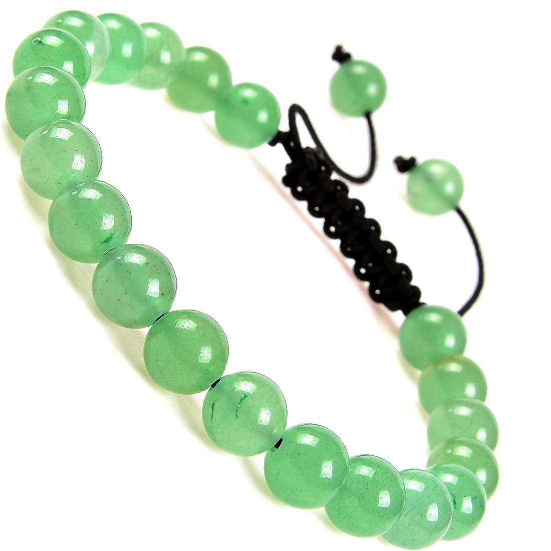 Crystal Agate Bead String Bracelets