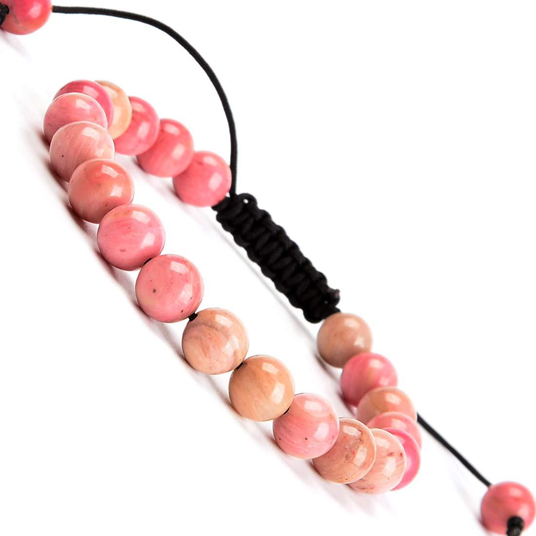 Crystal Agate Bead String Bracelets
