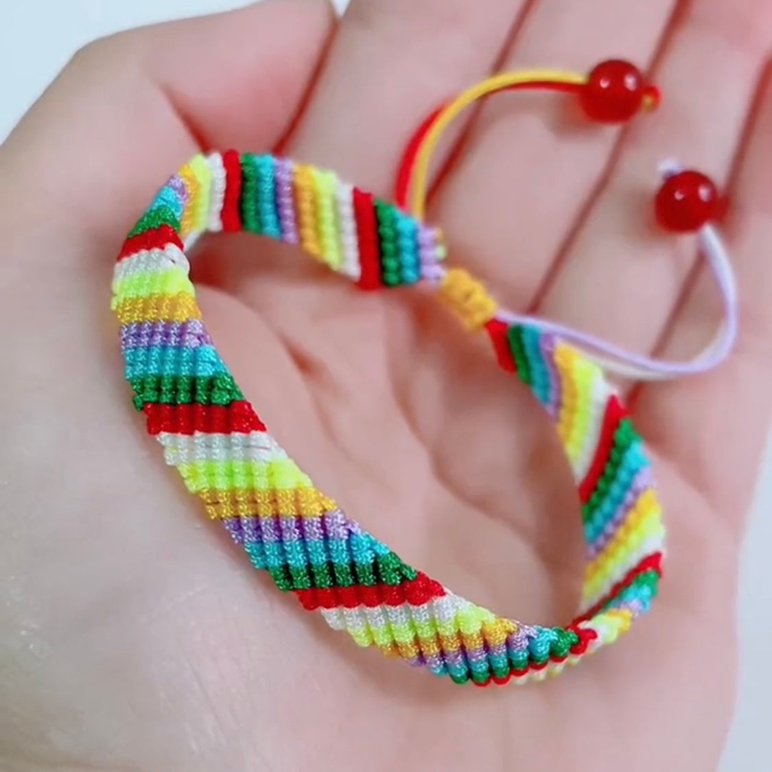Rainbow Flat Bracelet