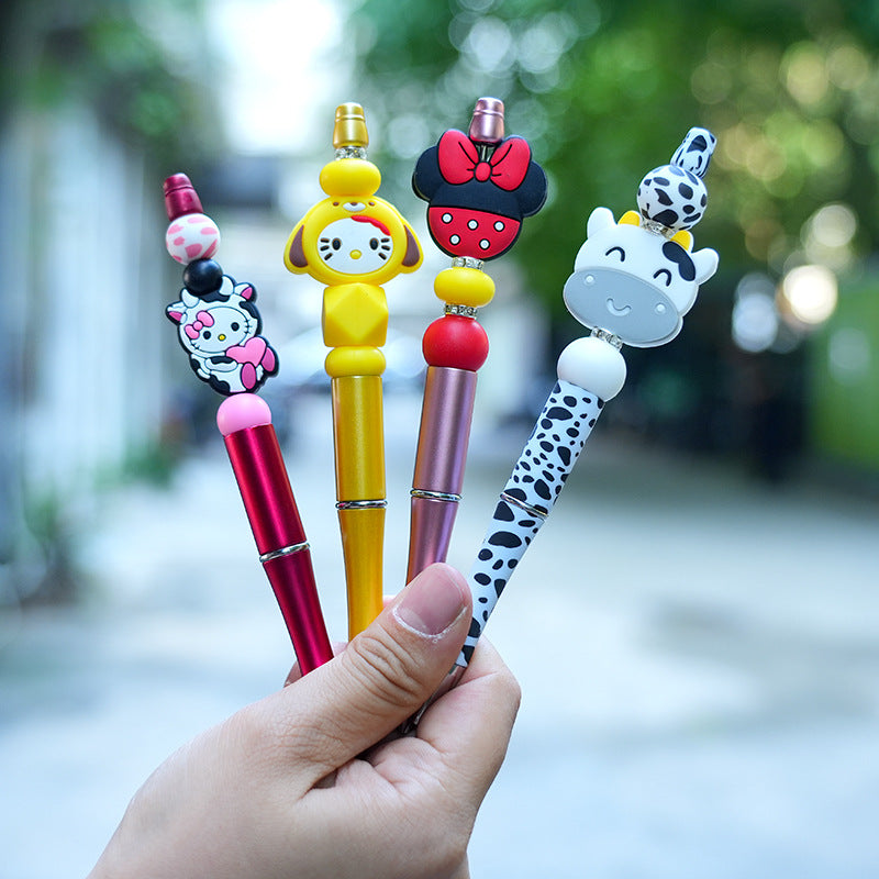 DIY Pen Plastic Beaded Ballpoint pen