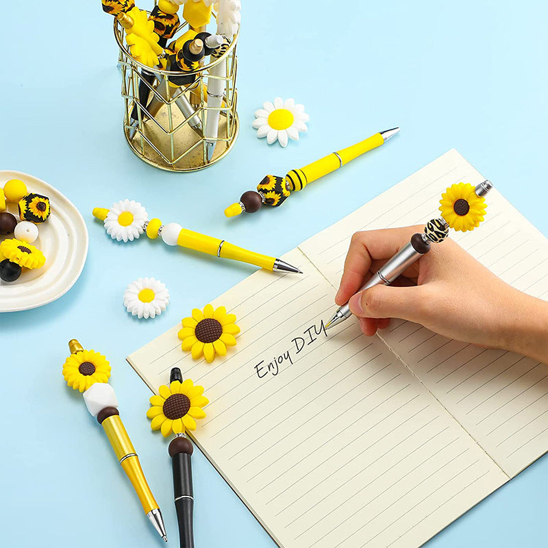 DIY Pen Plastic Beaded Ballpoint pen