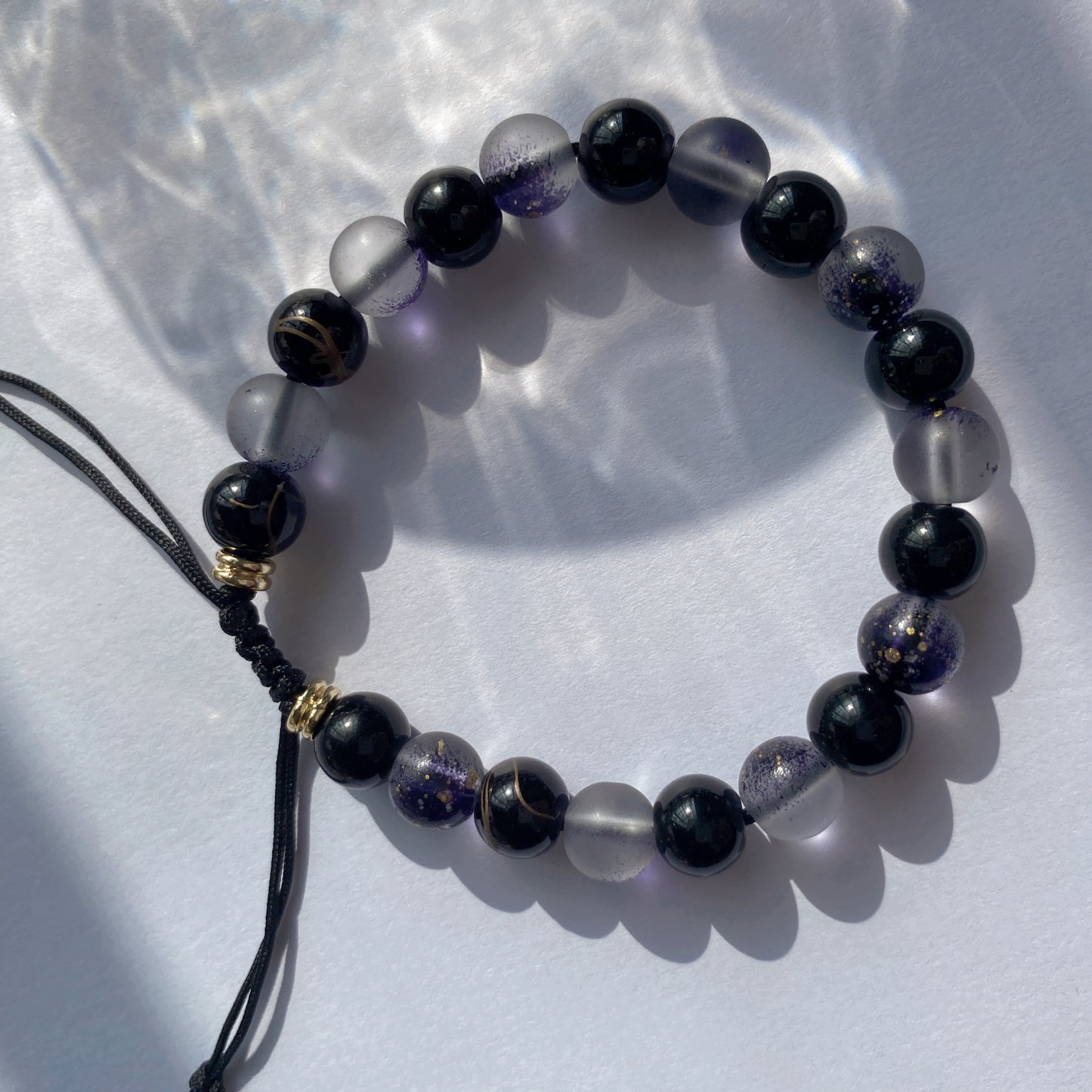 Glass Beads String Bracelet