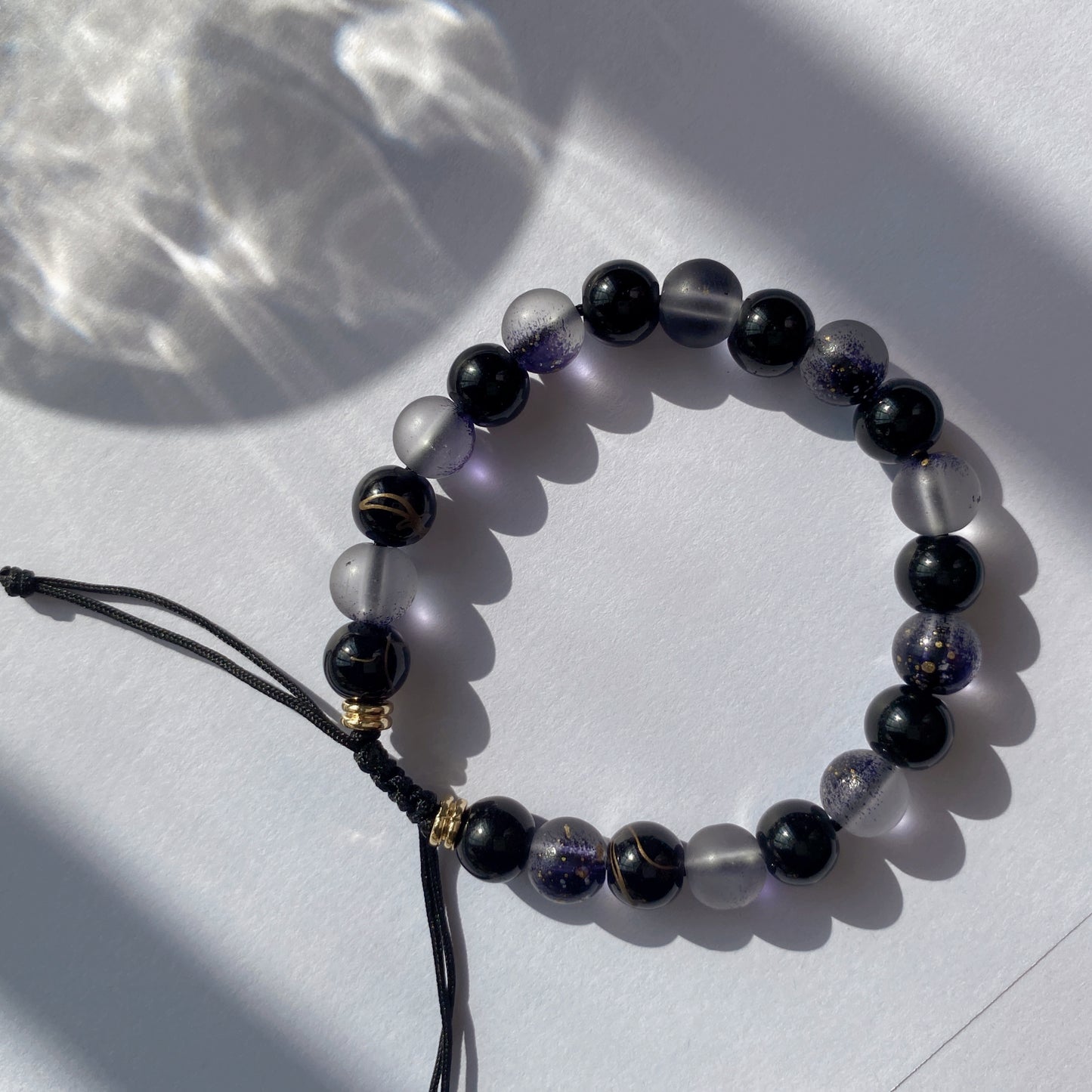 Glass Beads String Bracelet