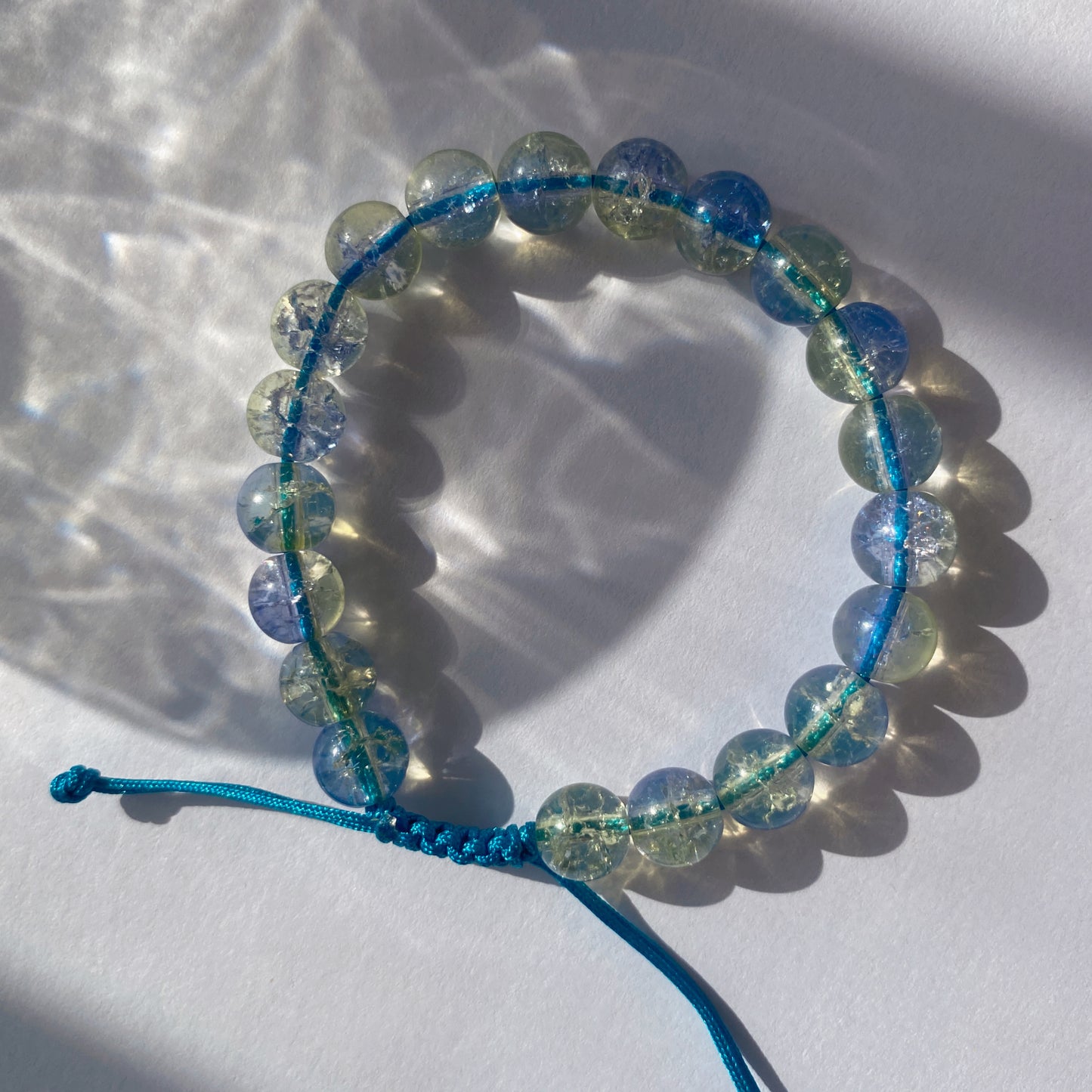 Glass Beads String Bracelet