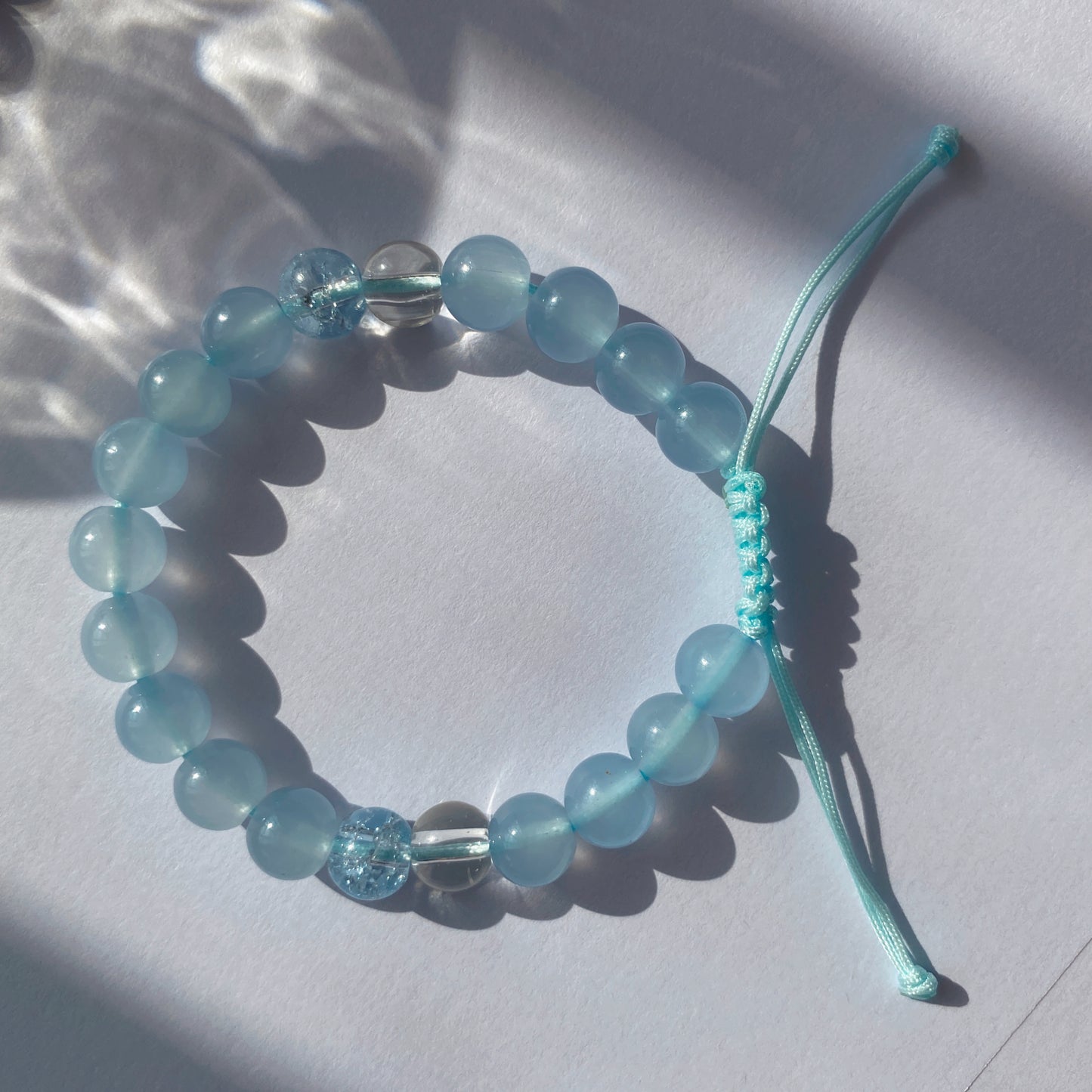 Glass Beads String Bracelet