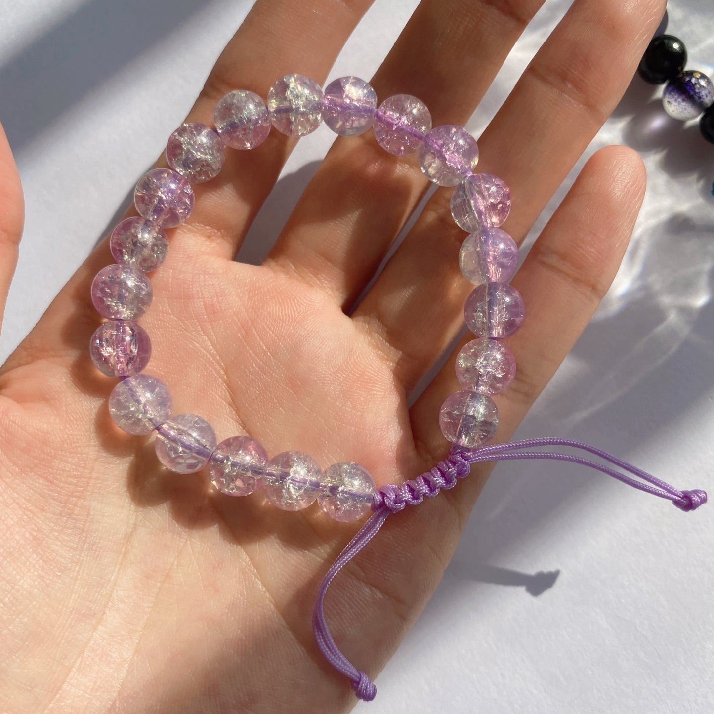 Glass Beads String Bracelet