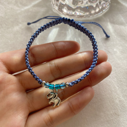Elephant Charms String Bracelets