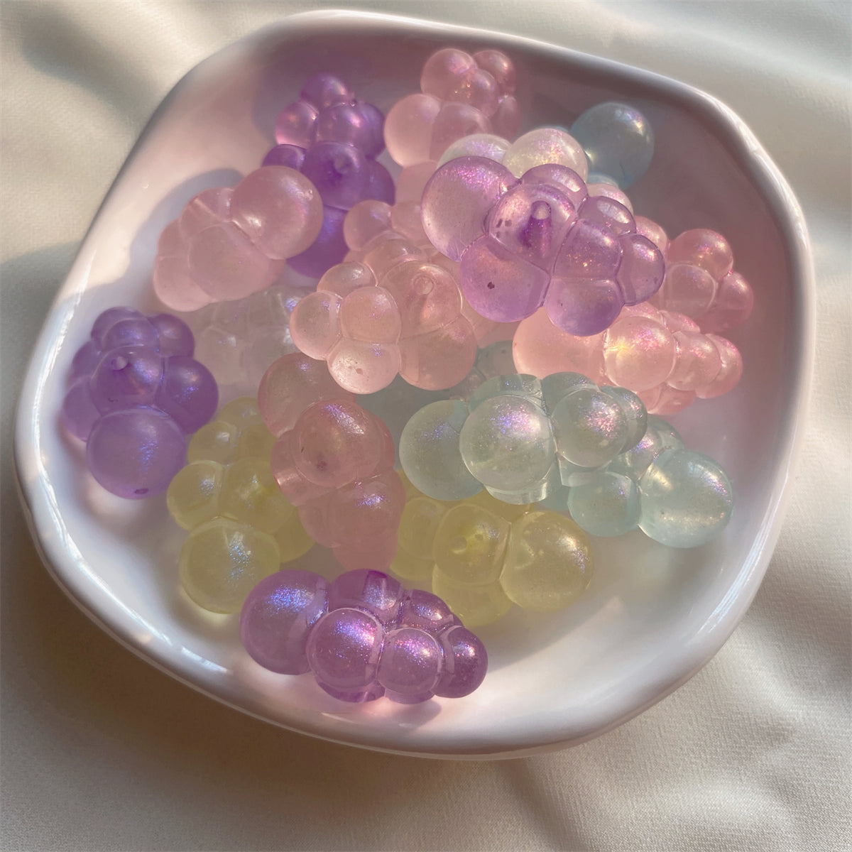 Luminous Series Balloon Dog Cloud DIY Beads