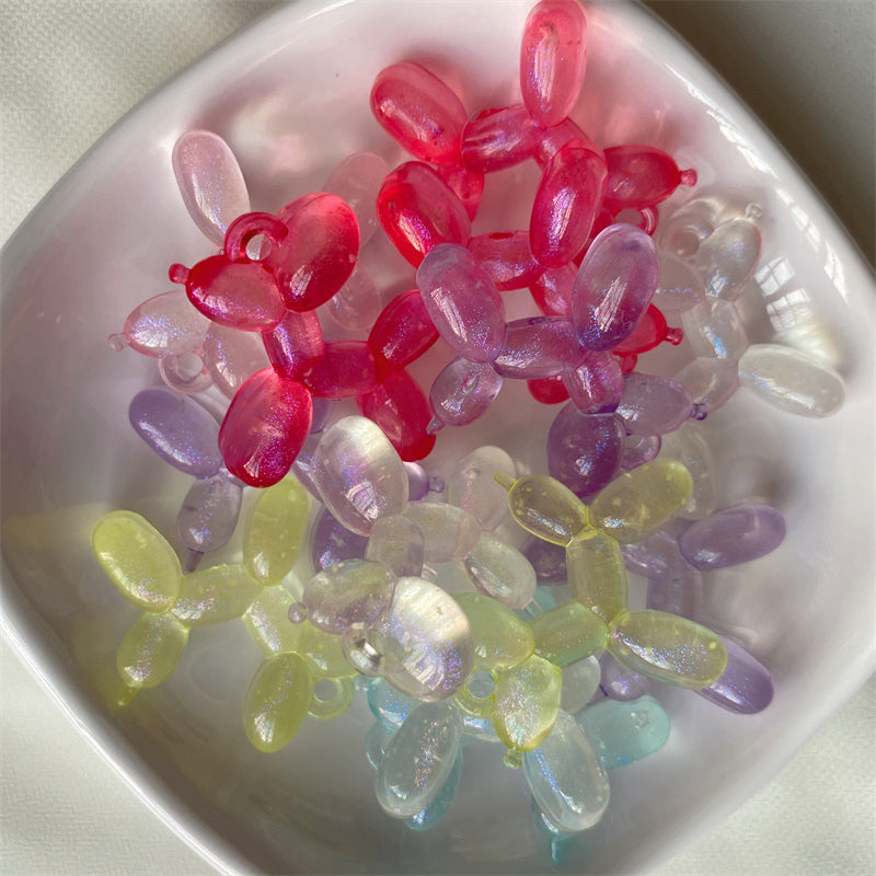 Luminous Series Balloon Dog Cloud DIY Beads