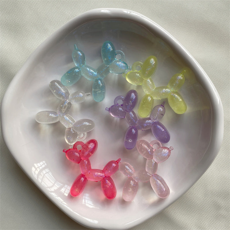 Luminous Series Balloon Dog Cloud DIY Beads