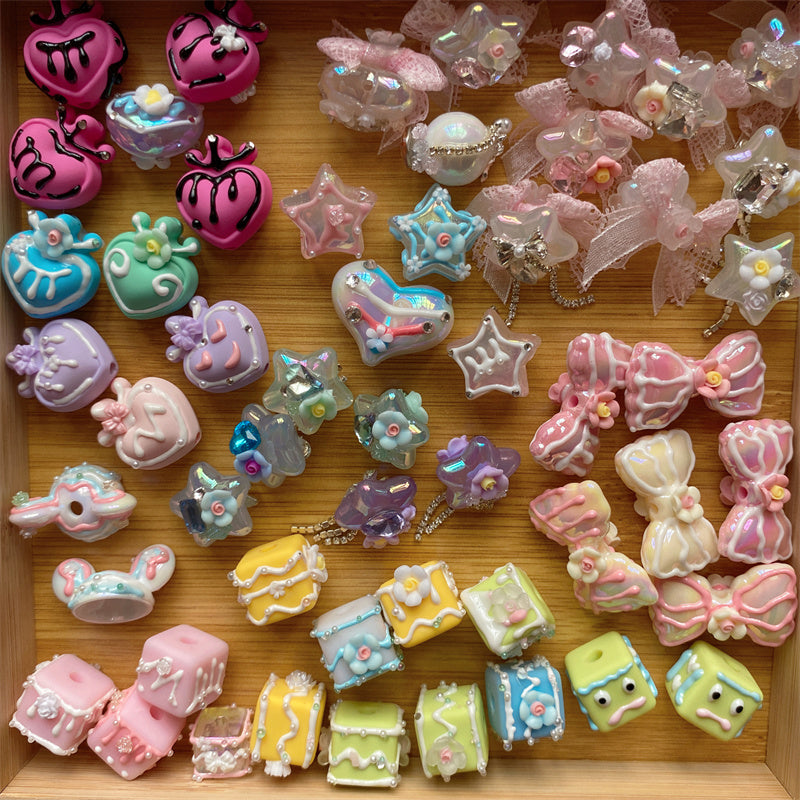 Handmade Handpainted Beads Mix Platter