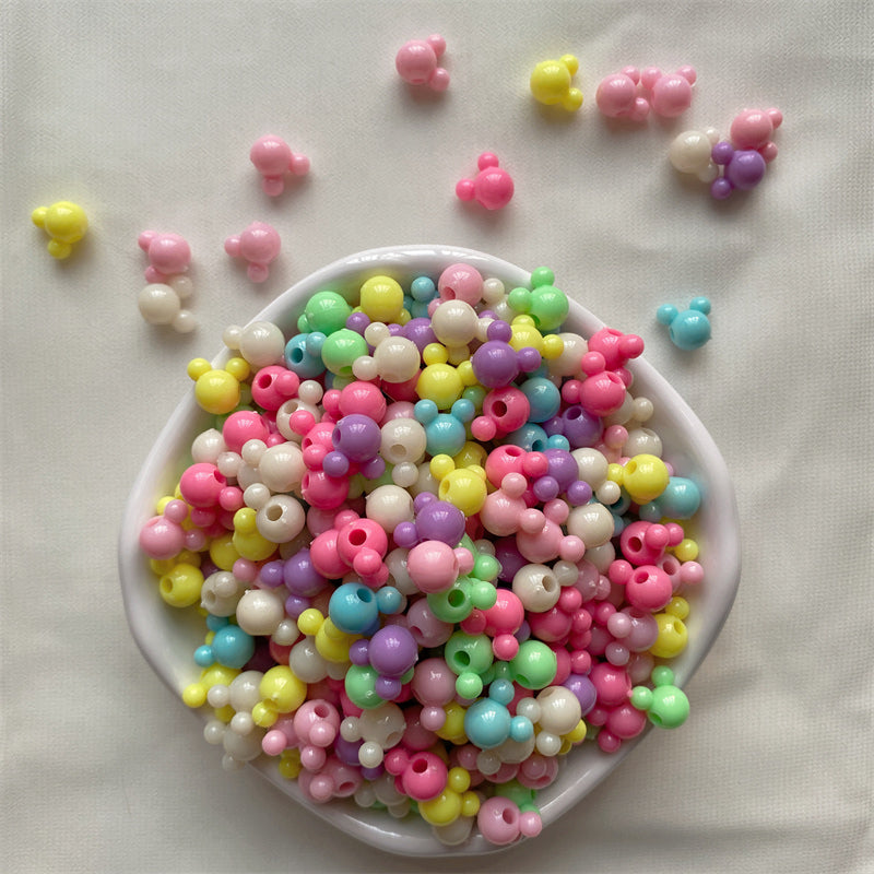 Macaron Series Bows Flowers Heart Stars DIY Beads