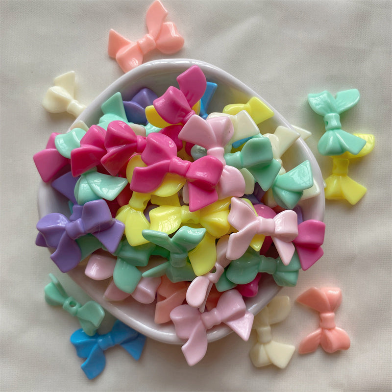 Macaron Series Bows Flowers Heart Stars DIY Beads