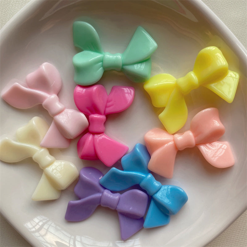 Macaron Series Bows Flowers Heart Stars DIY Beads