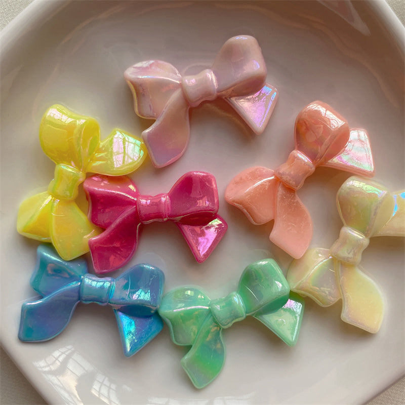 Macaron Series Bows Flowers Heart Stars DIY Beads
