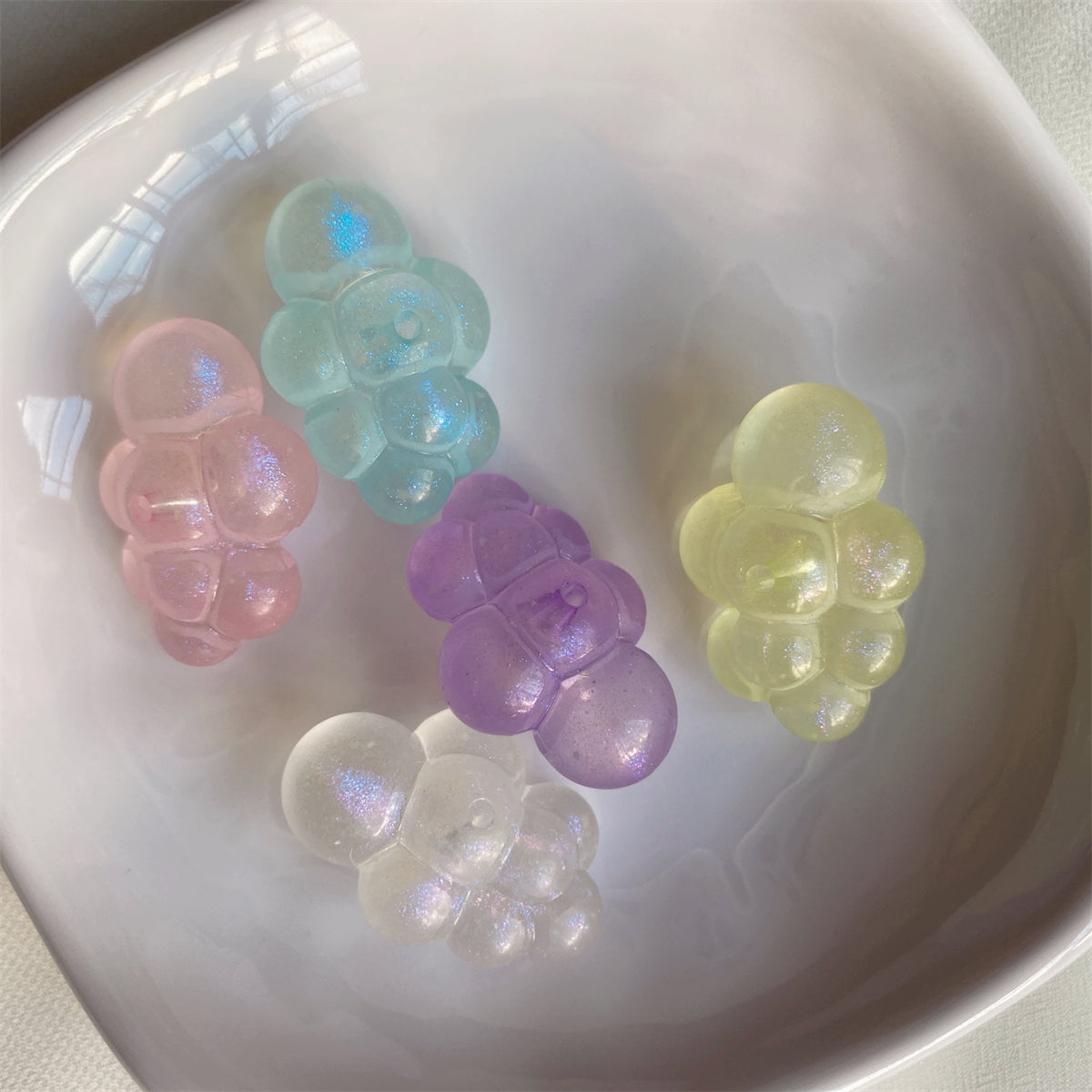 Luminous Series Balloon Dog Cloud DIY Beads