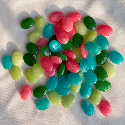 Oval Flat Gorgeous DIY Beads