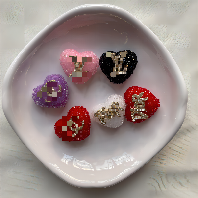 Heart Sugar DIY Beads Pen Decor