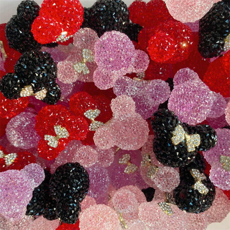 Micky Head Jelly Candy Suger DIY Beads Pen Decor